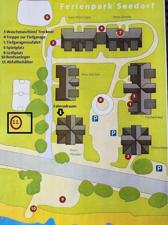Ferienwohnung Granitzblick 3 Mit Wintergarten Und Seeblick Seedorf  Ngoại thất bức ảnh